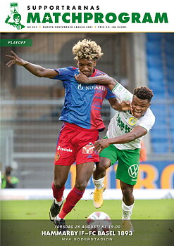Matchprogram FC Basel Playoff Europa Conference League