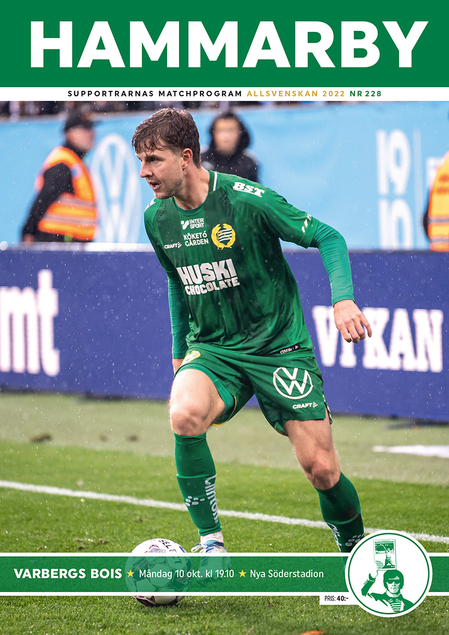 Matchprogram Varberg Allsvenskan 2022