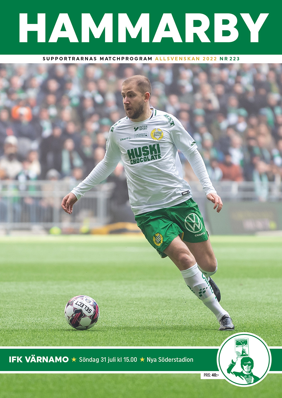 Matchprogram Värnamo Allsvenskan 2022