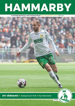 Matchprogram Värnamo Allsvenskan 2022