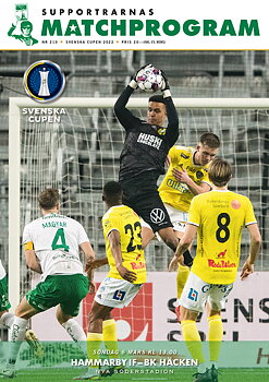 Matchprogram Häcken Svenska cupen 2022