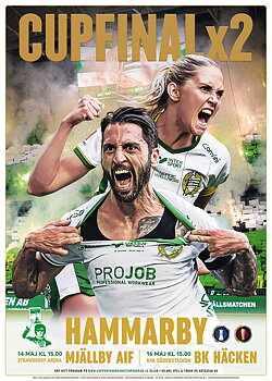 Affisch Cupfinal x 2 2026