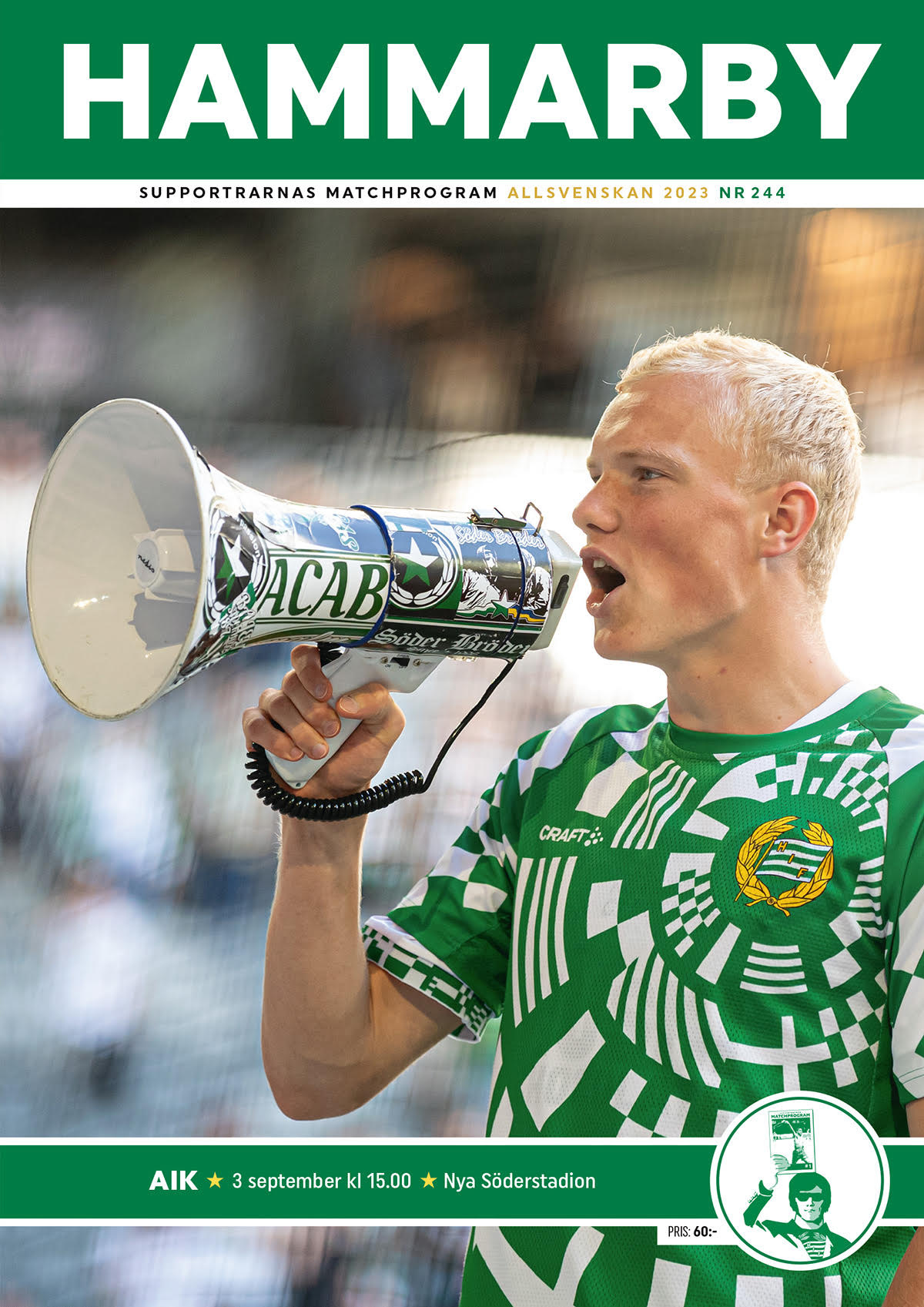 Matchprogram Hammarby-AIK Allsvenskan 2023 - 2