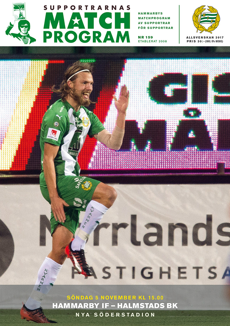 Matchprogram 2017 Halmstad