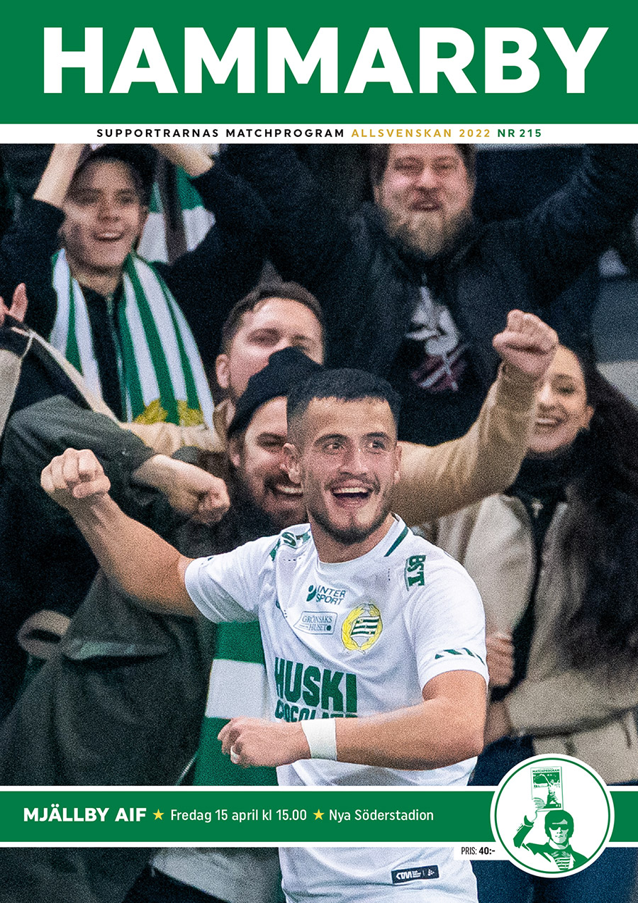 Matchprogram Mjällby Allsvenskan 2022