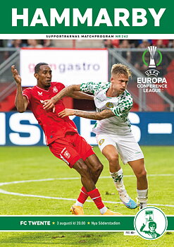 Matchprogram Hammarby-Twente Conference League 2023