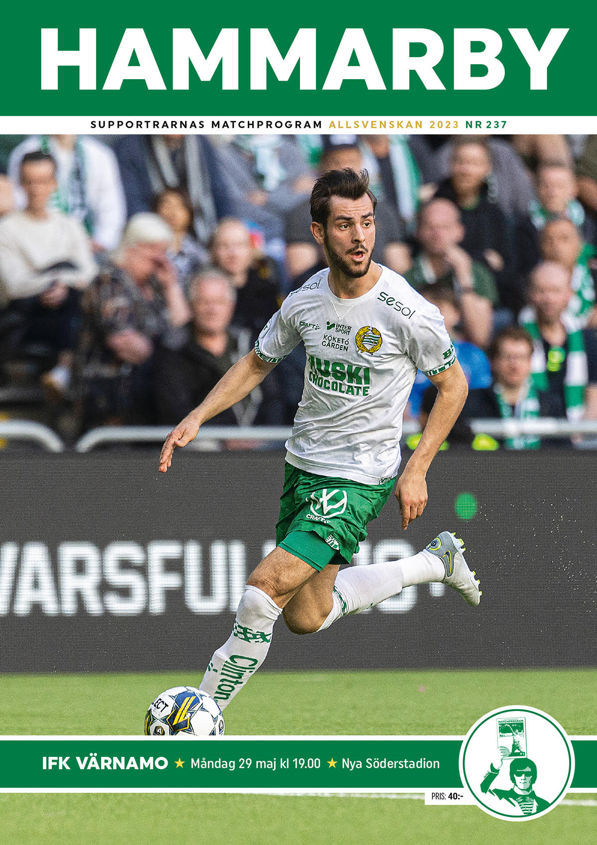 Matchprogram Hammarby-Värnamo Allsvenskan 2023