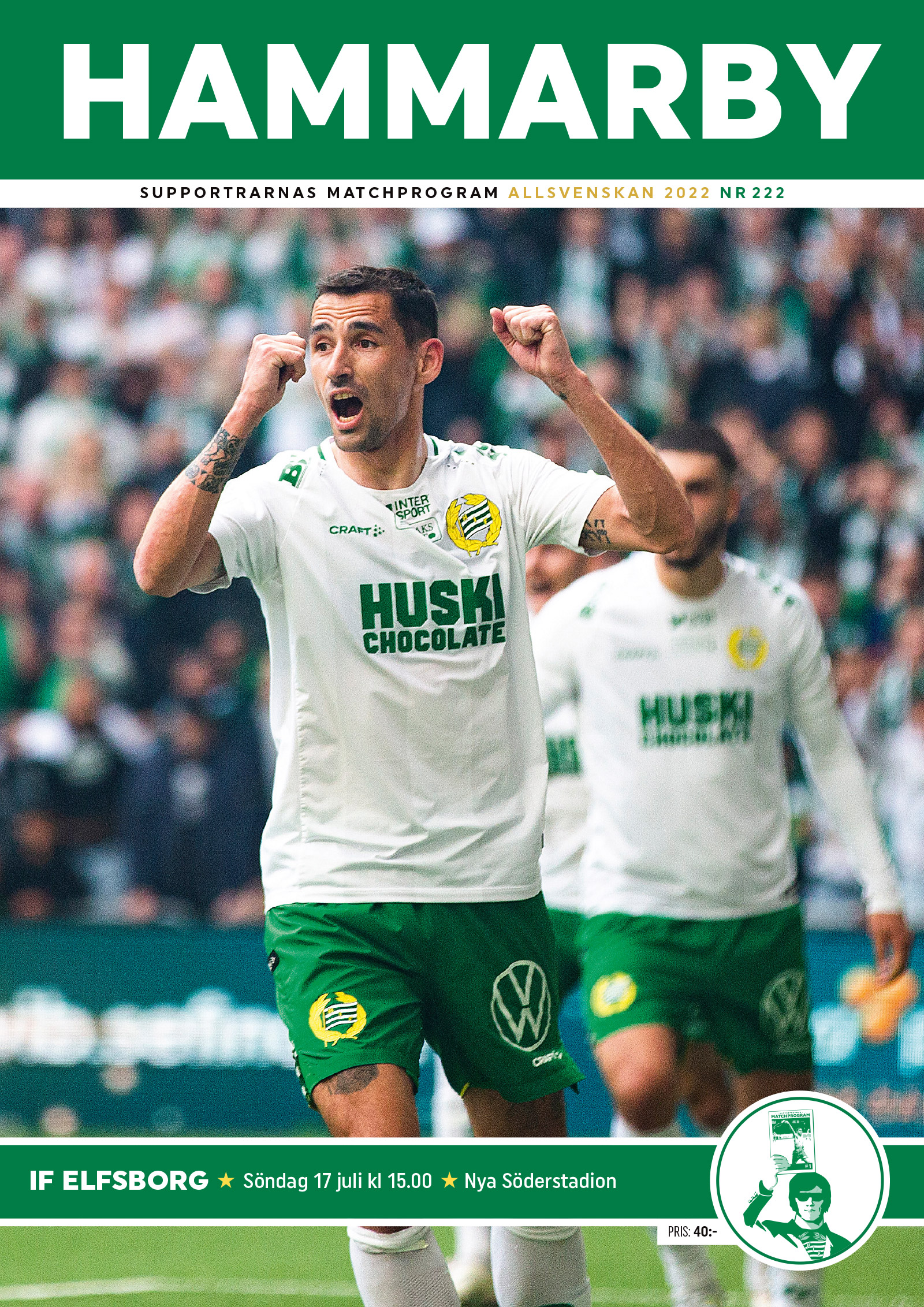 Matchprogram Elfsborg Allsvenskan 2022