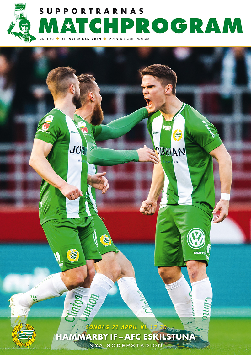 Matchprogram 2019 AFC Eskilstuna