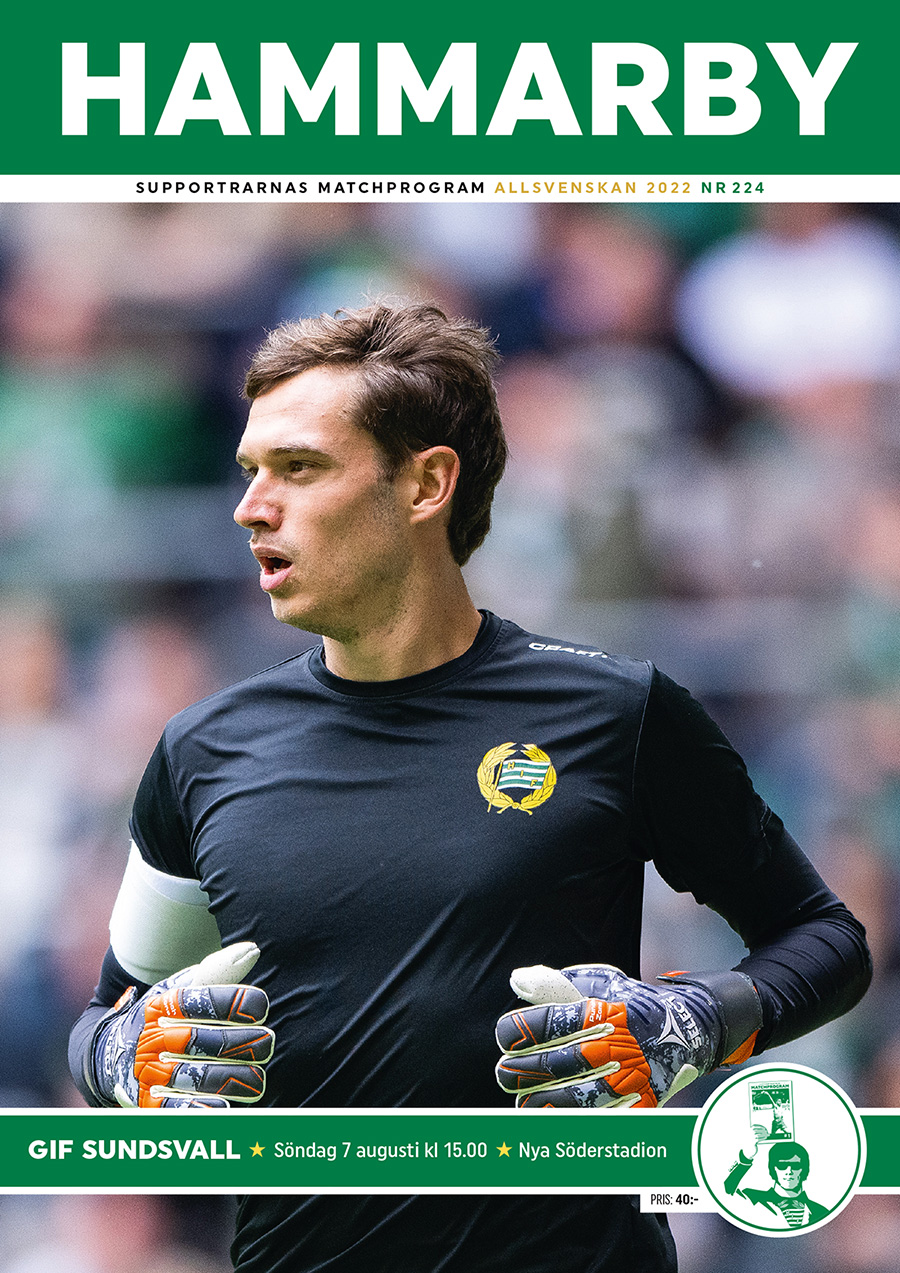 Matchprogram Sundsvall Allsvenskan 2022