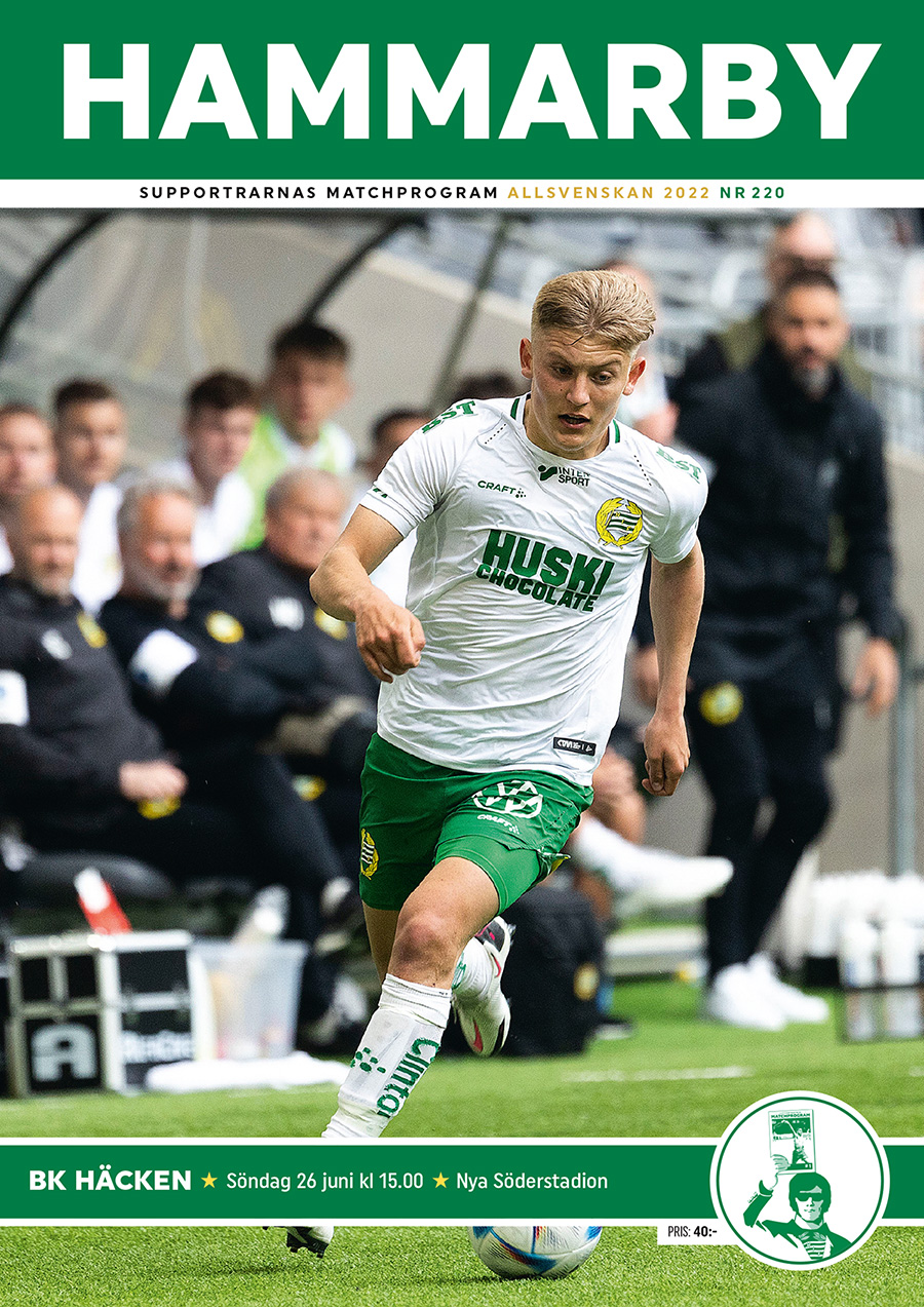 Matchprogram Häcken Allsvenskan 2022