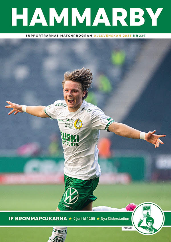 Matchprogram Hammarby-BP Allsvenskan 2023