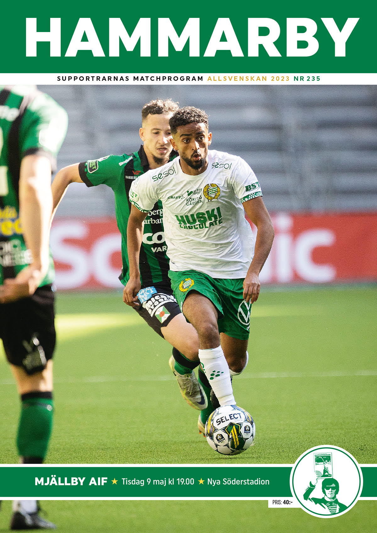Matchprogram Mjällby Allsvenskan 2023