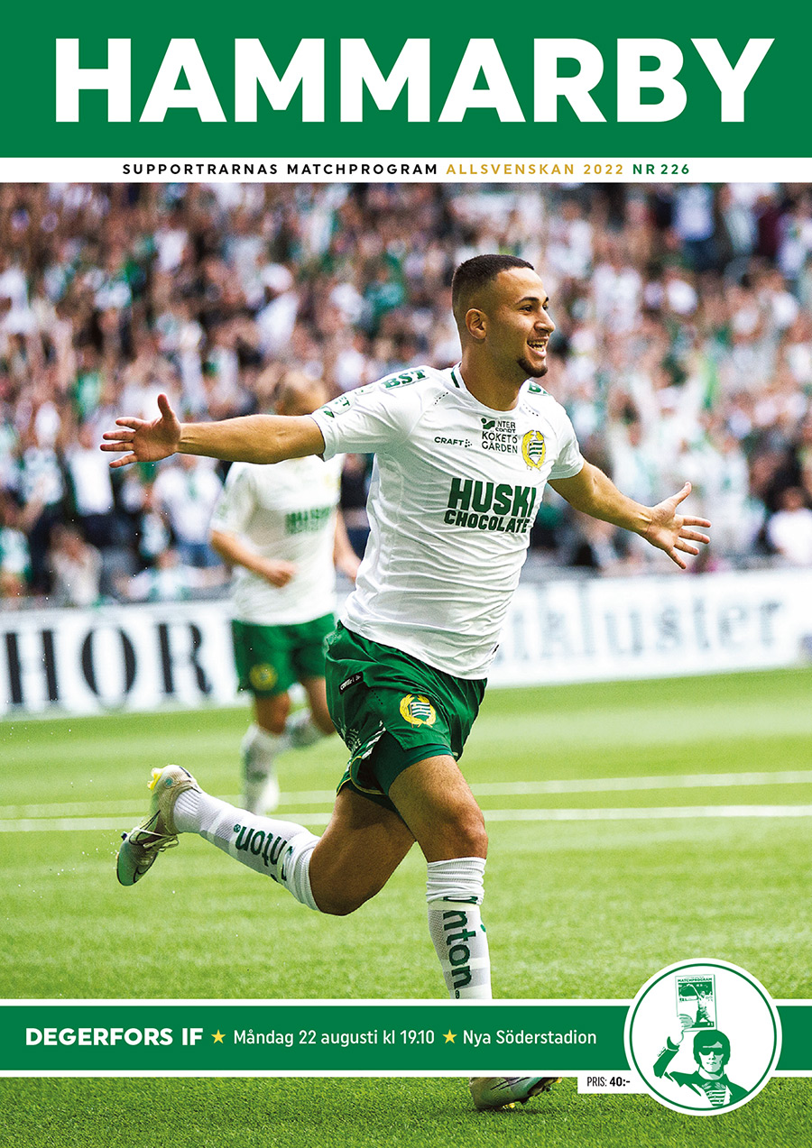 Matchprogram Degerfors Allsvenskan 2022