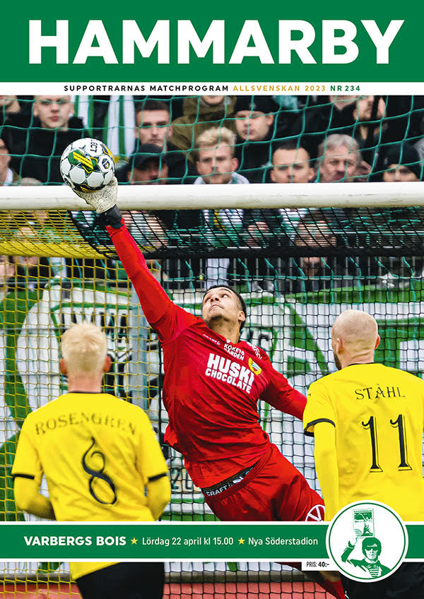 Matchprogram Varberg Allsvenskan 2023
