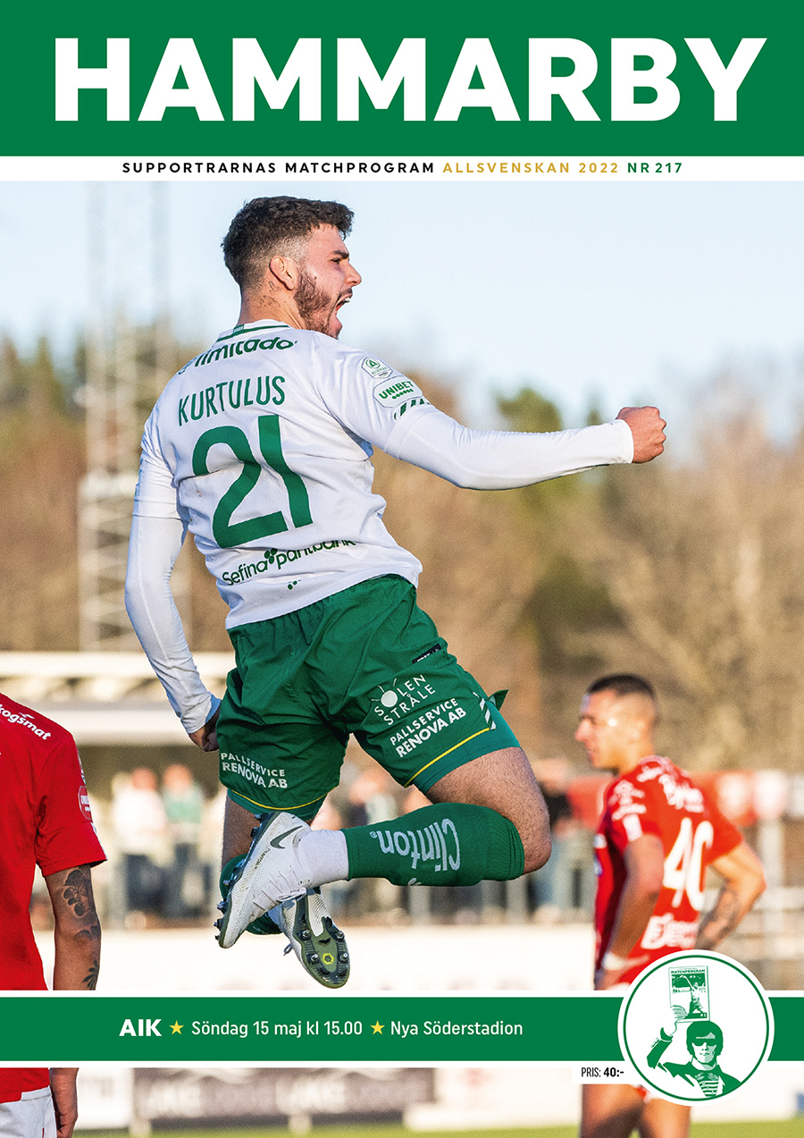 Matchprogram AIK Allsvenskan 2022