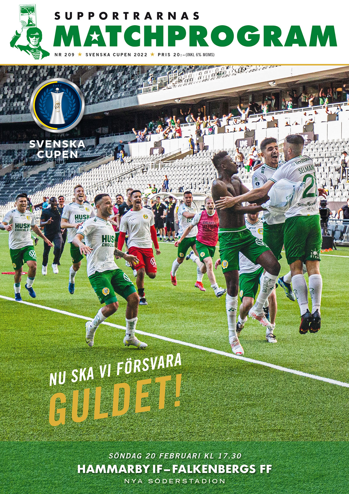 Matchprogram Falkenberg Svenska cupen 2022