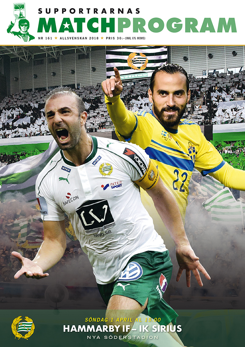 Matchprogram 2018 Sirius