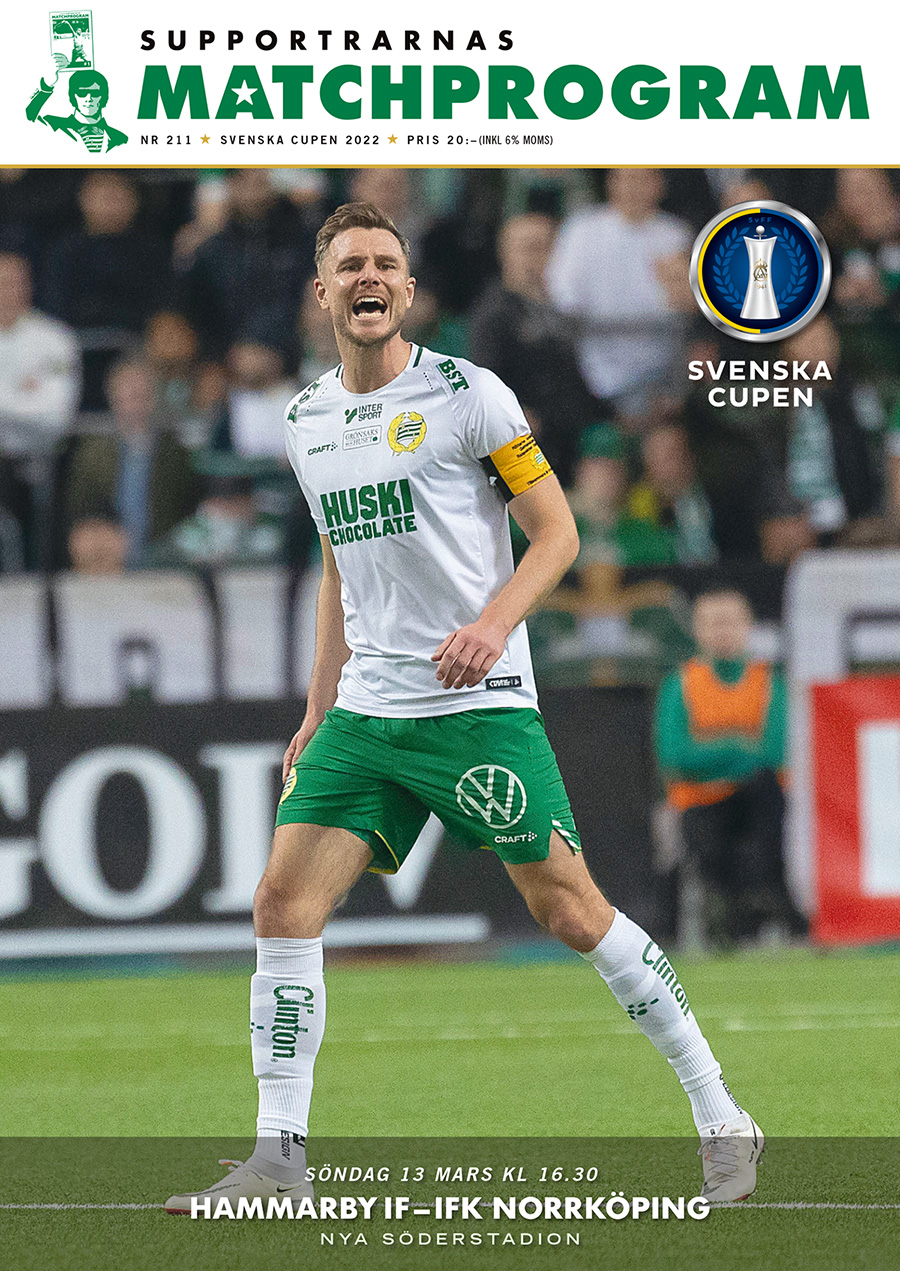 Matchprogram Norrköping Svenska cupen 2022
