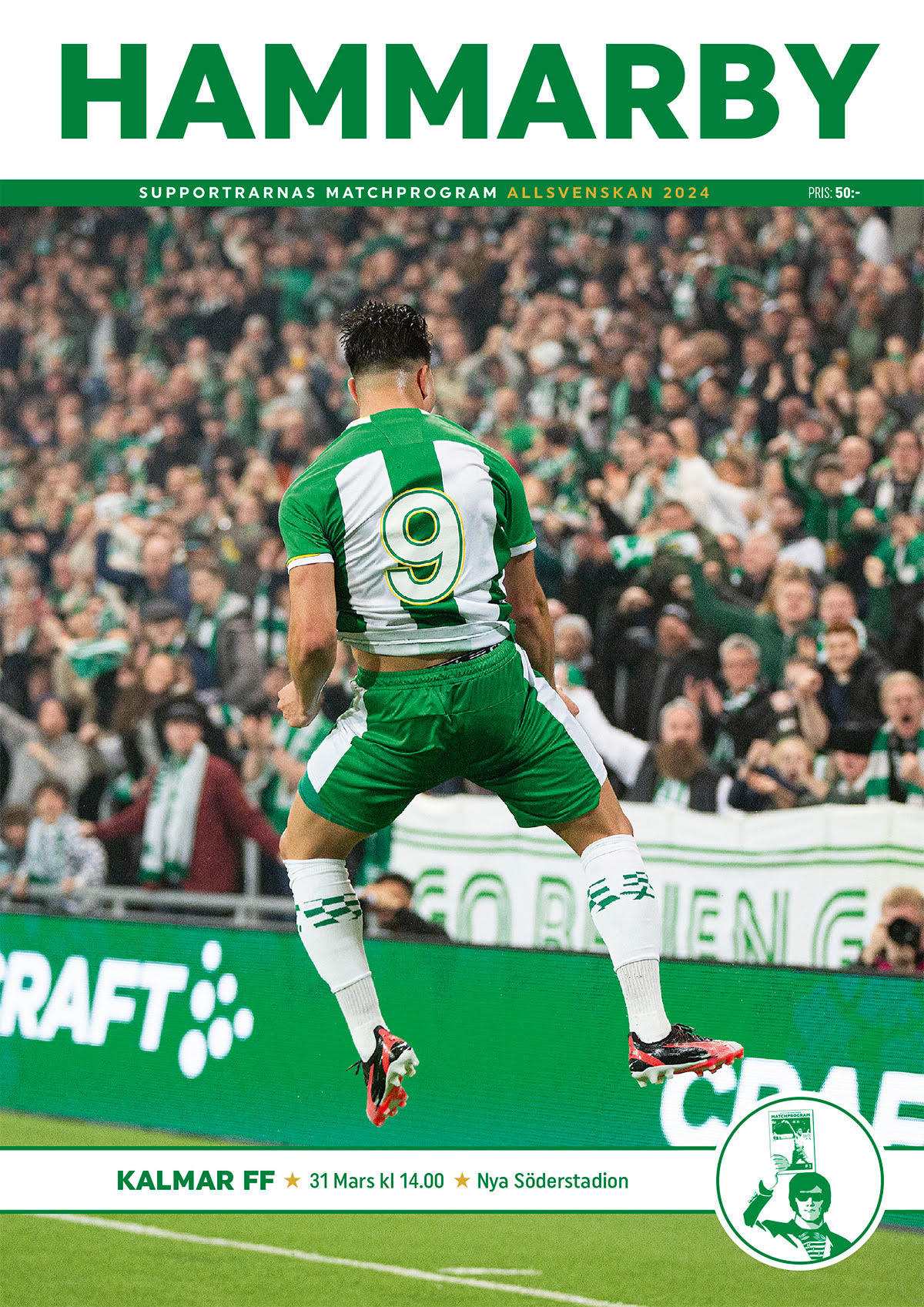 Matchprogram Hammarby-Kalmar Allsvenskan 2024
