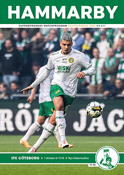 Matchprogram Hammarby-Göteborg Allsvenskan 2023