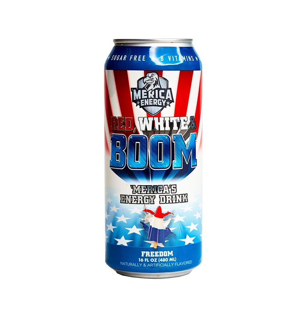 Merica Labz Merica Energy Drink, 480ml Train Eat Live Fitness