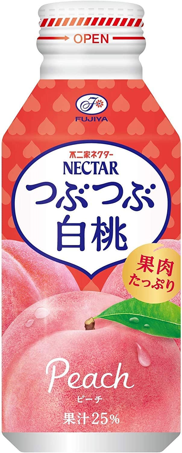 Fujiya White Peach Nectar 24 X 380ml Dulces 7490