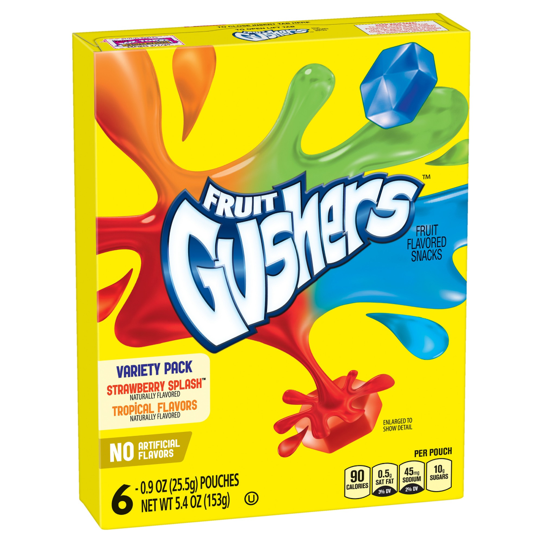 Fruit Gushers Strawberry Tropical Variety 10 X 136g Dulces