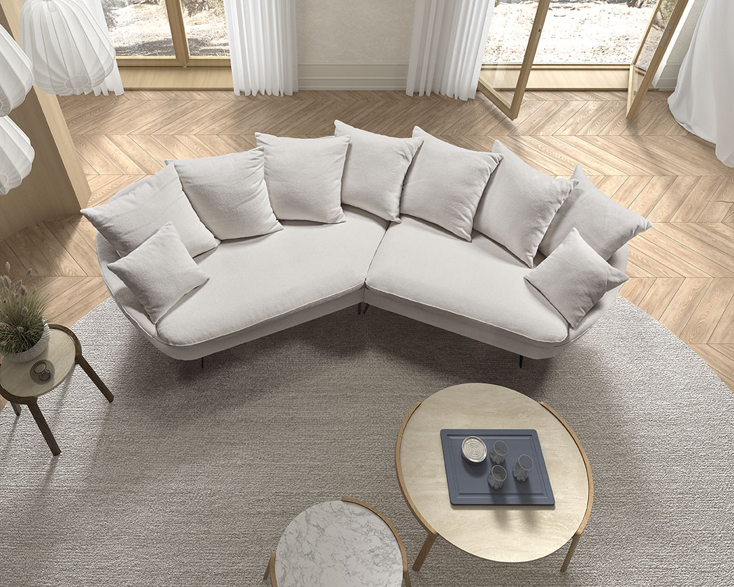 Comiso modern skön soffa - 3