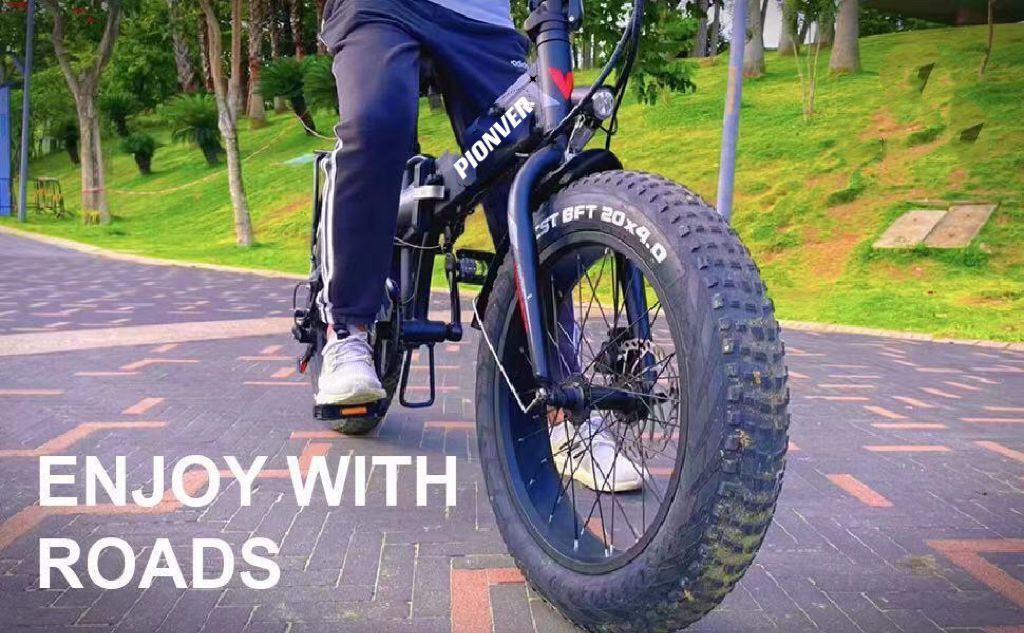 Pionver E-bike Electric Bike, 500W Motor 20″ Fat Tire p40 - 14