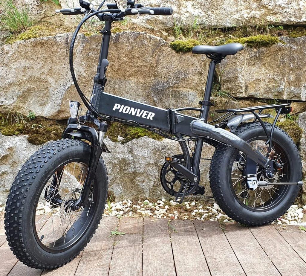 Pionver E-bike Electric Bike, 500W Motor 20″ Fat Tire p40 - 15