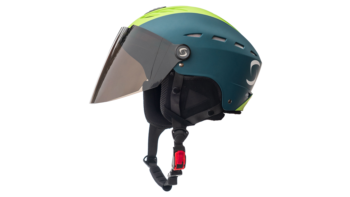 SupAir   PILOT HELMET  visir  grön  202302