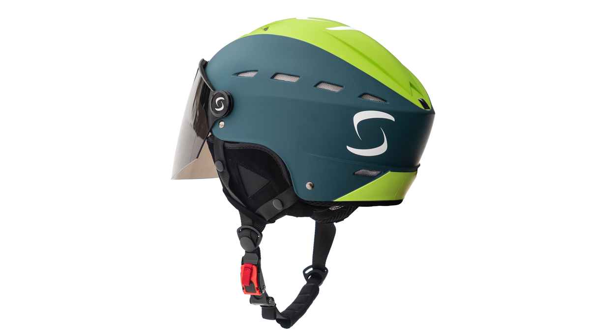 SupAir   PILOT HELMET  visir  grön  202302 - 3