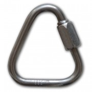 Triangular screw lock link, Ø 4 mm  202302
