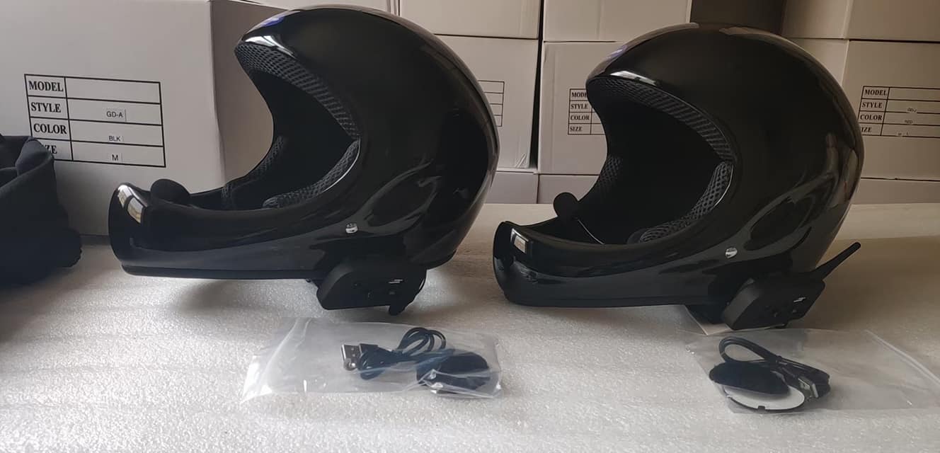 Skyteknik hjälm