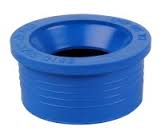 Rör 32 mm, förm 50 - 32 mm, blå,1 st