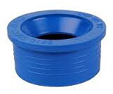 Rör 32 mm, förm 50 - 32 mm, blå,1 st