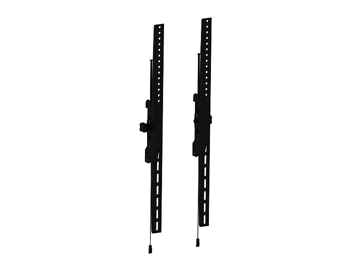 M Public Display Stand Black- Tilt Arms 900mm