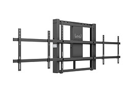 M Motorized Wallmount Dual Screen 160 kg Black SD