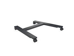 M Public Display Stand Wheelbase HD Black