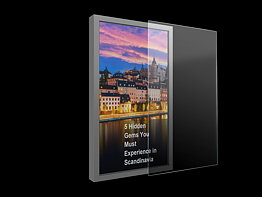 M Pro Series Enclosure -  Safety Sheet Polycarbonate 55"