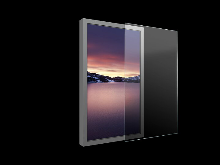 M Pro Series Enclosure - Safety Sheet Polycarbonate 65"