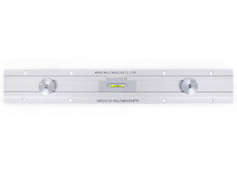 M Universal Wallmount Super Slim Silver Small