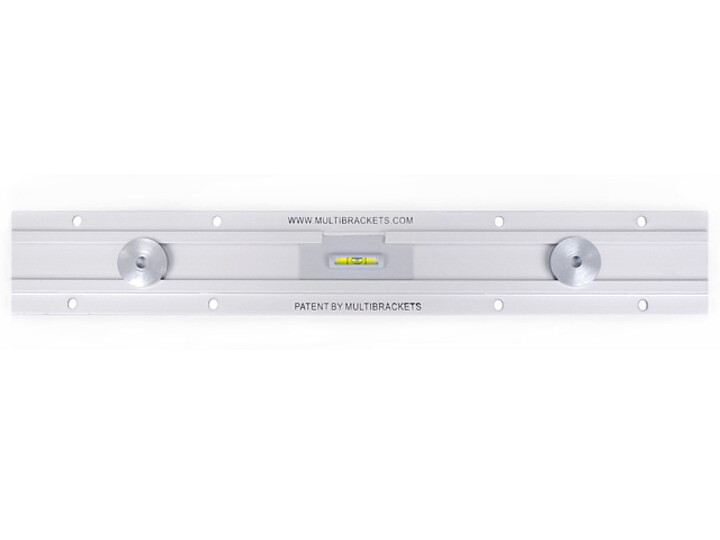 M Universal Wallmount Super Slim Silver Small