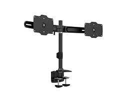 M VESA Desktopmount Dual Desk Clamp 24"-34"