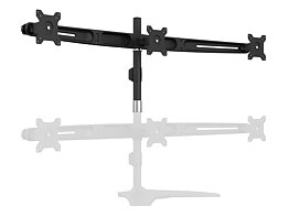 M VESA Desktopmount Triple Stand 15"-24" Expansion Kit