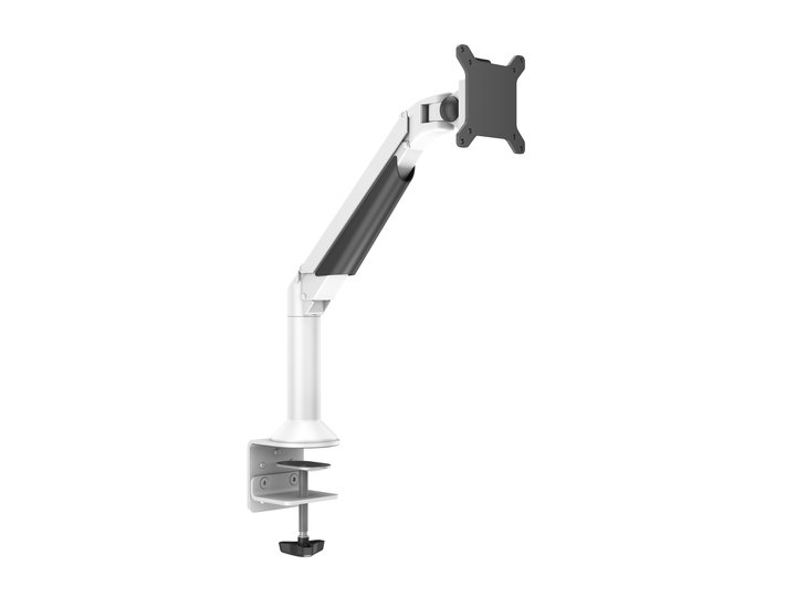 M VESA Gas Lift Arm Desk or Wall Basic White