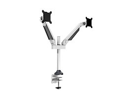 M VESA Gas Lift Arm Dual White