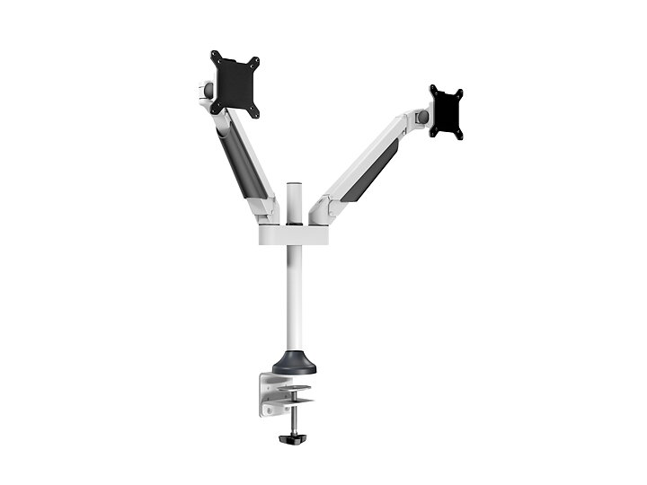 M VESA Gas Lift Arm Dual White
