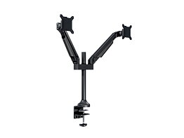 M VESA Gas Lift Arm Dual Black